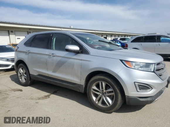 2017 Ford Edge SEL with VIN 2FMPK3J97HBC66371, listed as a Copart auction lot 47613285 with 120,119 mi miles and Salvage Title. Bid and sale history available at carsss.com. Image 4.