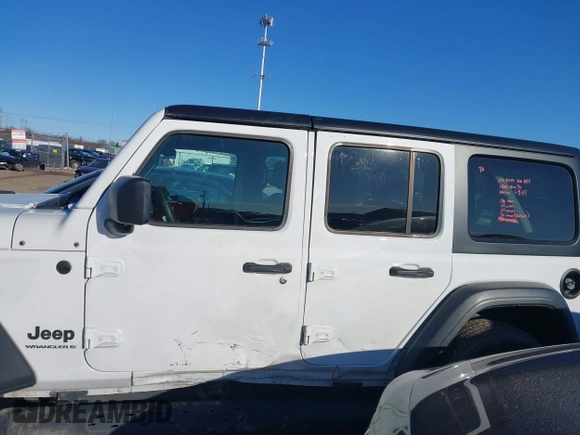 2023 Jeep Wrangler Sport S with VIN 1C4HJXDN7PW545778, listed as a IAAI auction lot 41363327 with 20,721 mi miles and . Bid and sale history available at DreamBid. Image 14.