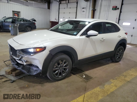 2022 Mazda CX-30 S with VIN 3MVDMBAL9NM410566, listed as a Copart auction lot 50513215 with 26,852 mi miles and Salvage Title. Bid and sale history available at DreamBid. Image 1.