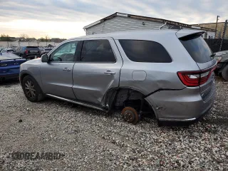 2021 Dodge Durango SXT Plus with VIN 1C4RDJAGXMC765329, listed as a Copart auction lot 82186314 with 66,852 mi miles and Salvage title. Bid and sale history available at DreamBid. Image 2.