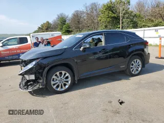 2022 Lexus RX with VIN 2T2HGMDA6NC093835, listed as a Copart auction lot 63402504 with 0 mi miles and Salvage Title. Bid and sale history available at carsss.com. Image 1.