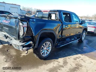 2020 GMC Sierra 1500 SLT with VIN 3GTU9DEDXLG160073, listed as a IAAI auction lot 41384026 with 57,870 mi miles. Bid and sale history available at carsss.com. Image 4.