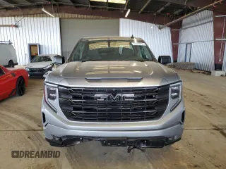 2024 GMC Sierra 1500 with VIN 1GTVUCE8XRZ256004, listed as a Copart auction lot 55616775 with 13,771 mi miles and Salvage Title. Bid and sale history available at DreamBid. Image 5.