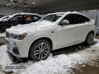 2018 BMW X4 M40i with VIN 5UXXW7C51J0W65373, listed as a Copart auction lot 43435235 with 75,152 mi miles and Salvage title. Bid and sale history available at DreamBid. Image 1.