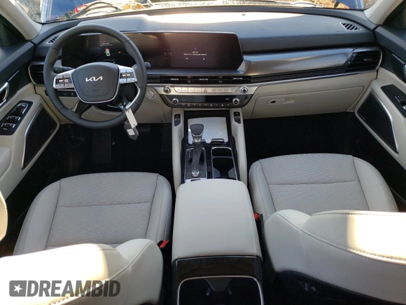 2025 Kia Telluride S with VIN 5XYP64GC0SG571456, listed as a Copart auction lot 84878504 with 9 mi miles and Salvage Title. Bid and sale history available at DreamBid. Image 8.