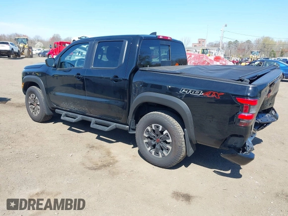 2024 Nissan Frontier SV with VIN 1N6ED1EK8RN656812, listed as a IAAI auction lot 42071048 with 18,276 mi miles and . Bid and sale history available at DreamBid. Image 3.