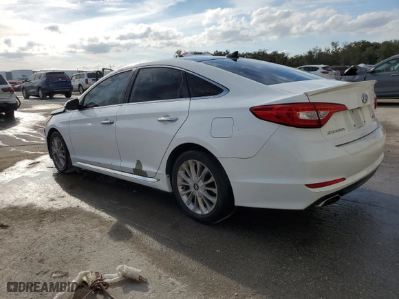 2015 Hyundai Sonata 2.4L Limited with VIN 5NPE34AF4FH066781, listed as a Copart auction lot 83952764 with 178,561 mi miles and Salvage Title. Bid and sale history available at carsss.com. Image 2.