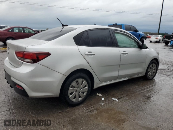 2020 Kia Rio LX with VIN 3KPA24AD3LE255745, listed as a Copart auction lot 51762075 with 99,284 mi miles and Salvage Title. Bid and sale history available at carsss.com. Image 3.