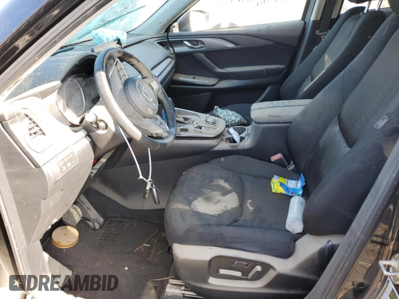 2021 Mazda CX-9 Sport with VIN JM3TCBBY3M0527756, listed as a Copart auction lot 68414324 with Not Provided miles and Salvage Title. Bid and sale history available at DreamBid. Image 7.