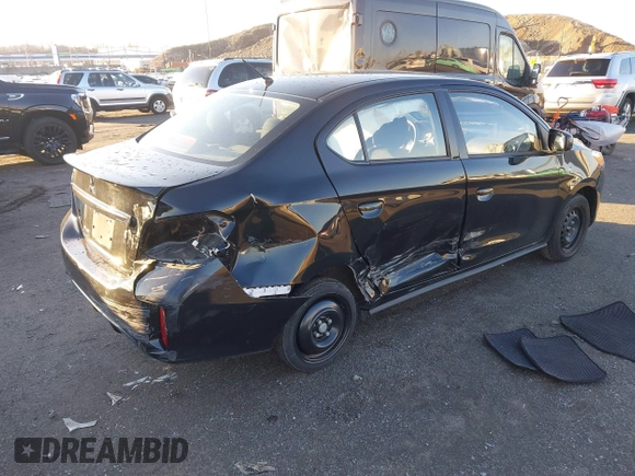 2022 Mitsubishi Mirage ES z VIN ML32FUFJ0NHF07994, wystawiony jako IAAI lot #41062919 z przebiegiem 8 058 mil mil oraz . Historia ofert i sprzedaży dostępna na DreamBid. Obrazek 4.