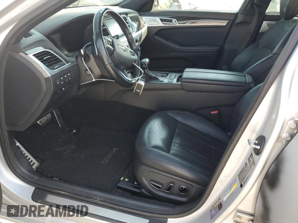 2019 Genesis G80 3.8L with VIN KMTFN4JE8KU322962, listed as a Copart auction lot 75185754 with 88,469 mi miles and Salvage Title. Bid and sale history available at carsss.com. Image 7.