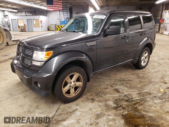2011 Dodge Nitro SXT z VIN 1D4PT5GK1BW544942, wystawiony jako Copart lot #79857243 z przebiegiem 128 613 mil mil oraz Czysty tytuł • Clean title. Historia ofert i sprzedaży dostępna na DreamBid. Obrazek 1.
