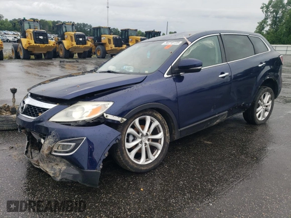 2011 Mazda CX-9 Grand Touring with VIN JM3TB2DA0B0320628, listed as a Copart auction lot 56310725 with 119,068 mi miles and Salvage title. Bid and sale history available at DreamBid. Image 1.