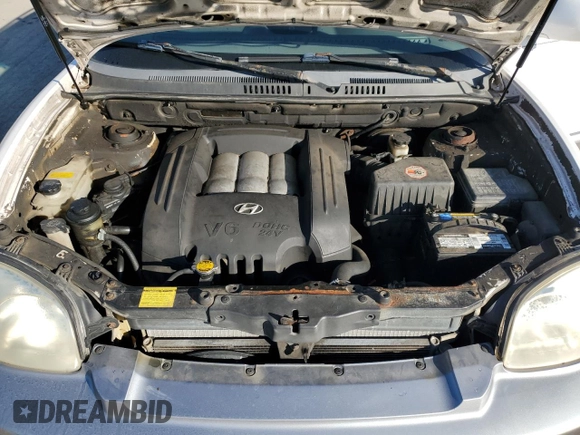 2004 Hyundai Santa Fe GLS with VIN KM8SC73DX4U836660, listed as a Copart auction lot 76409554 with 207,232 mi miles and Salvage Title. Bid and sale history available at carsss.com. Image 14.