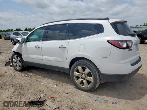 2016 Chevrolet Traverse LT with VIN 1GNKRGKD7GJ329622, listed as a Copart auction lot 57064375 with Not provided miles and Salvage title. Bid and sale history available at DreamBid. Image 2.