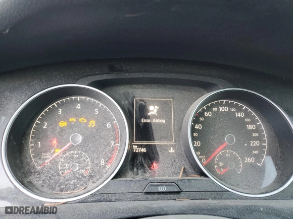 2021 Volkswagen Golf TSI with VIN 3VWG57AU7MM002922, listed as a Copart auction lot 46929305 with 72,746 mi miles and Salvage Title. Bid and sale history available at carsss.com. Image 9.