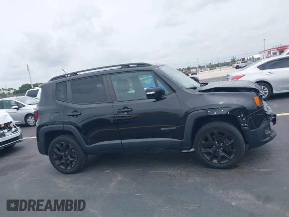 2017 Jeep Renegade Altitude with VIN ZACCJBBB8HPF83864, listed as a IAAI auction lot 42392202 with 115,648 mi miles and . Bid and sale history available at DreamBid. Image 13.