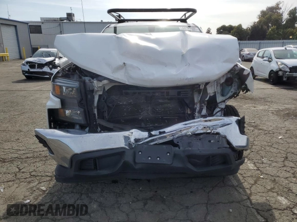 2021 Chevrolet Silverado 1500 Work Truck with VIN 3GCNWAEF7MG317850, listed as a Copart auction lot 49791675 with 75,586 mi miles and Salvage Title. Bid and sale history available at carsss.com. Image 5.