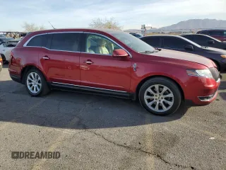 2014 Lincoln MKT with VIN 2LMHJ5FK0EBL50076, listed as a Copart auction lot 85914264 with 138,387 mi miles and Salvage Title. Bid and sale history available at DreamBid. Image 4.