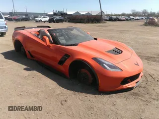 2019 Chevrolet Corvette with VIN 1G1YP3D63K5606115, listed as a IAAI auction lot 42115984 with 38,512 mi miles and . Bid and sale history available at DreamBid. Image 1.