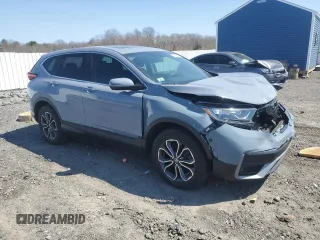 2021 Honda CR-V EX-L with VIN 2HKRW2H82MH625603, listed as a Copart auction lot 51992075 with 32,482 mi miles and Salvage Title. Bid and sale history available at DreamBid. Image 4.