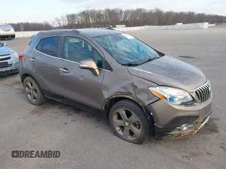 2014 Buick Encore Leather with VIN KL4CJCSB3EB739931, listed as a IAAI auction lot 41891726 with 113,473 mi miles. Bid and sale history available at carsss.com. Image 1.