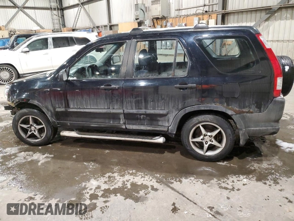 2006 Honda CR-V LX with VIN JHLRD78596C807874, listed as a Copart auction lot 44204905 with Not Provided miles and Salvage Title. Bid and sale history available at carsss.com. Image 2.