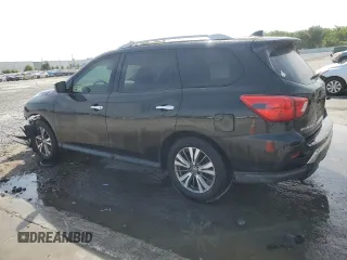 2019 Nissan Pathfinder SV z VIN 5N1DR2MN6KC588508, wystawiony jako Copart lot #53948375 z przebiegiem 148 239 mil mil oraz Szkoda całkowita • Salvage title. Historia ofert i sprzedaży dostępna na DreamBid. Obrazek 2.