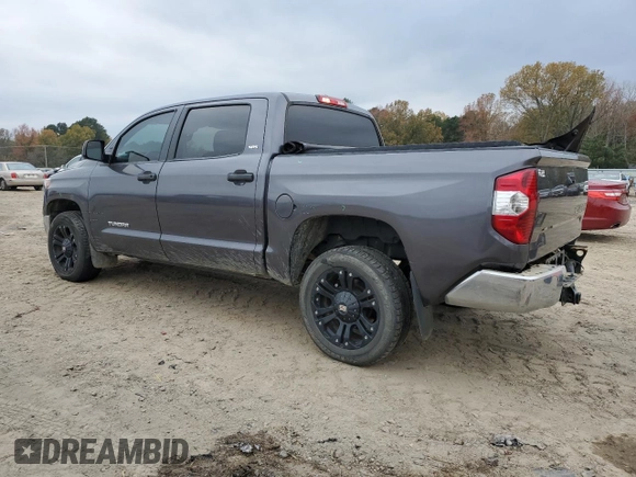 2018 Toyota Tundra 2WD SR5 with VIN 5TFEM5F19JX125045, listed as a Copart auction lot 80315054 with 130,951 mi miles and Salvage Title. Bid and sale history available at carsss.com. Image 2.