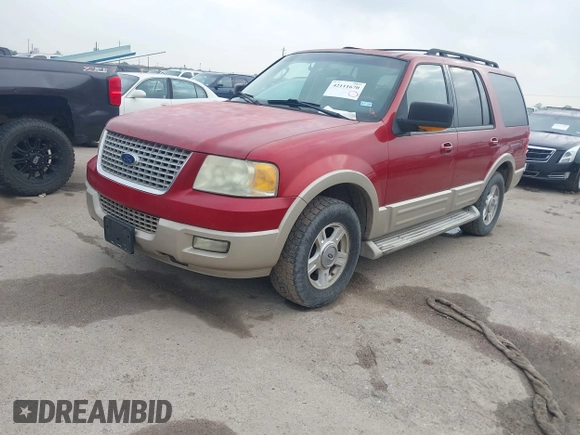 2006 Ford Expedition Eddie Bauer z VIN 1FMFU17506LA77220, wystawiony jako IAAI lot #42111670 z przebiegiem Nie podano mil oraz . Historia ofert i sprzedaży dostępna na DreamBid. Obrazek 2.
