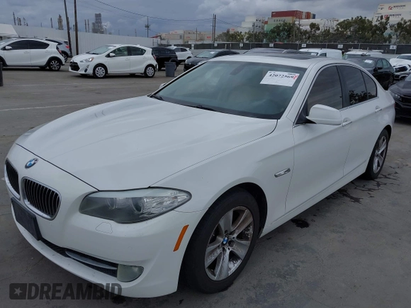 2011 BMW 5 Series 528i with VIN WBAFR1C56BC748179, listed as a IAAI auction lot 42072569 with 232,780 mi miles and . Bid and sale history available at carsss.com. Image 6.