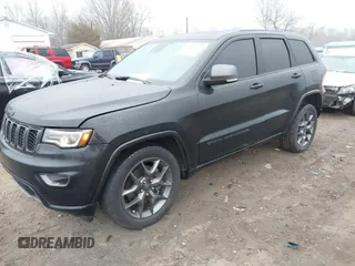 2021 Jeep Grand Cherokee 80th Anniversary with VIN 1C4RJFBG2MC614814, listed as a IAAI auction lot 41486793 with 88,089 mi miles and . Bid and sale history available at DreamBid. Image 2.