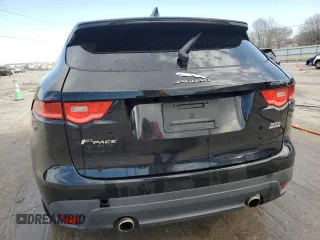 2017 Jaguar F-Pace 35t with VIN SADCS2BV3HA056133, listed as a Copart auction lot 46805165 with 92,506 mi miles and Clean Title. Bid and sale history available at DreamBid. Image 6.