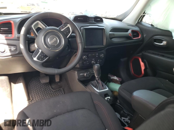2023 Jeep Renegade Trailhawk with VIN ZACNJDC11PPP71146, listed as a Copart auction lot 53000655 with Not provided miles and Salvage title. Bid and sale history available at DreamBid. Image 8.