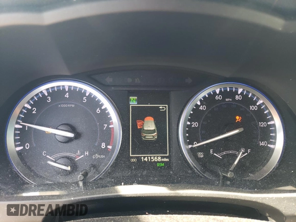 2017 Toyota Highlander XLE with VIN 5TDJZRFH7HS399459, listed as a Copart auction lot 57623325 with 141,568 mi miles and Salvage title. Bid and sale history available at DreamBid. Image 9.