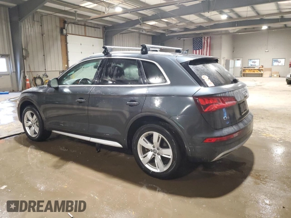 2019 Audi Q5 Prestige with VIN WA1CNAFYXK2079910, listed as a Copart auction lot 45003385 with 53,137 mi miles and Salvage Title. Bid and sale history available at carsss.com. Image 2.