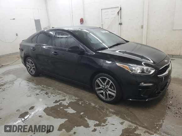 2019 Kia Forte S with VIN 3KPF34AD6KE016370, listed as a Copart auction lot 53710005 with 118,012 mi miles and Salvage Title. Bid and sale history available at carsss.com. Image 4.