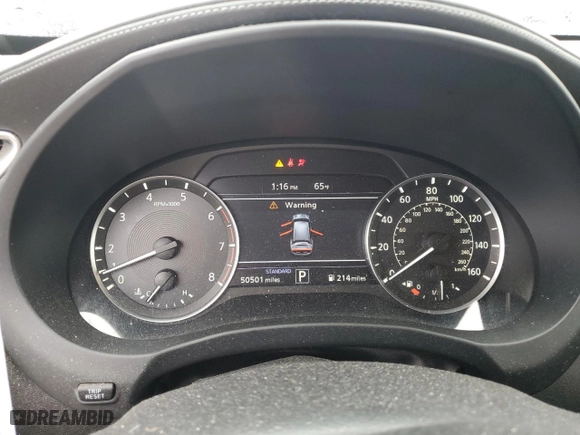 2020 Infiniti QX50 AUTOGRAPH with VIN 3PCAJ5M30LF110300, listed as a Copart auction lot 81242964 with 50,501 mi miles and Salvage Title. Bid and sale history available at carsss.com. Image 9.