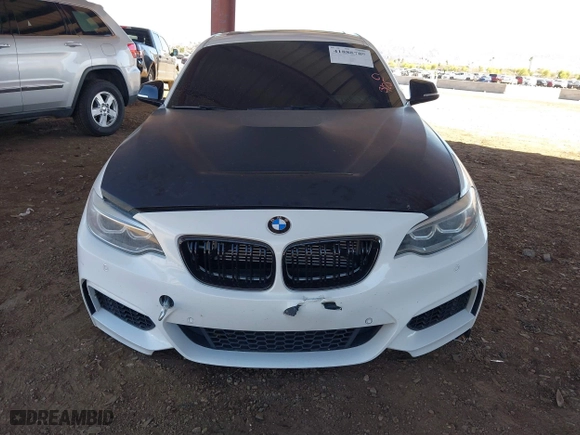2017 BMW 2 Series M240i with VIN WBA2G1C39HV639568, listed as a IAAI auction lot 41888789 with 65,998 mi miles. Bid and sale history available at carsss.com. Image 6.