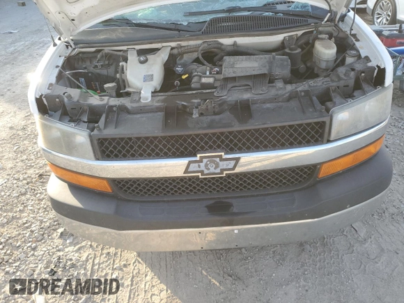 2014 Chevrolet Express Passenger LT with VIN 1GAZG1FGXE1187397, listed as a Copart auction lot 43209785 with 168,614 mi miles and Salvage title. Bid and sale history available at DreamBid. Image 14.