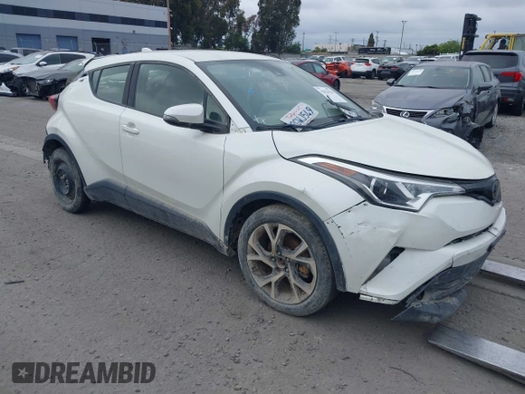 2019 Toyota C-HR XLE z VIN JTNKHMBX3K1029701, wystawiony jako IAAI lot #42023964 z przebiegiem 83 055 mil mil oraz . Historia ofert i sprzedaży dostępna na DreamBid. Obrazek 1.