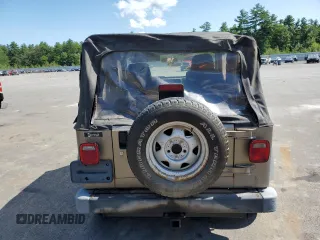 2003 Jeep Wrangler SE with VIN 1J4FA29183P335057, listed as a Copart auction lot 63523444 with 161,694 mi miles and Salvage Title. Bid and sale history available at carsss.com. Image 6.