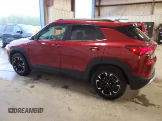 2021 Chevrolet TrailBlazer LT with VIN KL79MPS28MB118825, listed as a Copart auction lot 50821085 with 52,320 mi miles and Salvage Title. Bid and sale history available at DreamBid. Image 2.