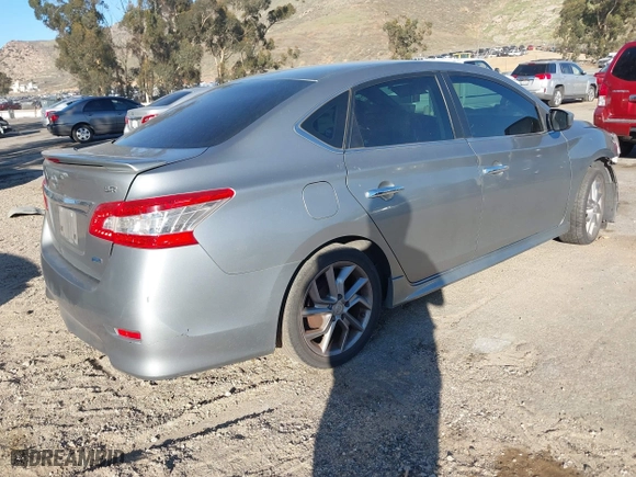 2013 Nissan Sentra SR with VIN 3N1AB7AP5DL666219, listed as a IAAI auction lot 41669972 with 205,718 mi miles. Bid and sale history available at carsss.com. Image 4.