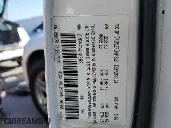 2007 Dodge Magnum with VIN 2D4FV47T47H643463, listed as a Copart auction lot 48587295 with 174,068 mi miles and Clean Title. Bid and sale history available at carsss.com. Image 12.