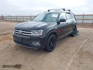 2019 Volkswagen Atlas 3.6L V6 SEL Premium with VIN 1V2NR2CAXKC550320, listed as a IAAI auction lot 41583068 with 104,378 mi miles. Bid and sale history available at carsss.com. Image 2.
