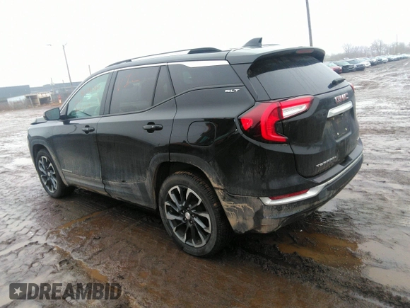 2023 GMC Terrain SLT with VIN 3GKALVEG5PL240709, listed as a IAAI auction lot 41496960 with 22,636 mi miles and . Bid and sale history available at carsss.com. Image 3.