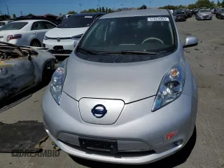 2017 Nissan LEAF SL with VIN 1N4BZ0CP8HC309870, listed as a Copart auction lot 57824983 with 49,123 mi miles. Bid and sale history available at carsss.com. Image 5.