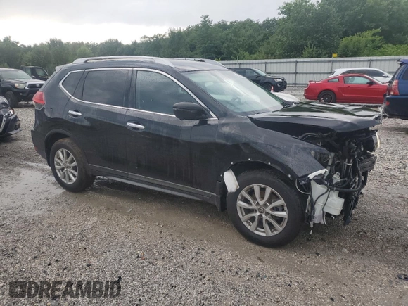2017 Nissan Rogue SV with VIN KNMAT2MT4HP610630, listed as a Copart auction lot 61088995 with 83,885 mi miles and Salvage title. Bid and sale history available at DreamBid. Image 4.