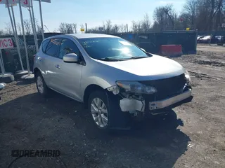 2014 Nissan Murano S with VIN JN8AZ1MW9EW514887, listed as a IAAI auction lot 41530878 with 121,741 mi miles. Bid and sale history available at carsss.com. Image 1.